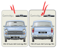 Austin A60 Cambridge MKII 1961-69 Air Freshener